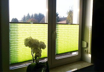 Plissee Farben